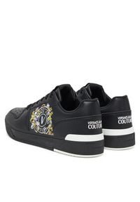 Versace Jeans Couture Sneakersy 78YA3SJ1 Czarny. Kolor: czarny. Materiał: skóra #2