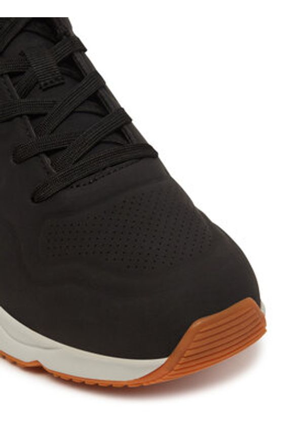 skechers - Skechers Sneakersy Tres-Air Uno-Ah - Mazing 177390/BLK Czarny. Kolor: czarny. Materiał: skóra