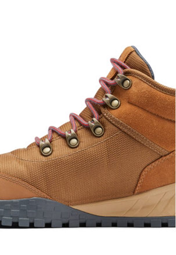 columbia - Columbia Trekkingi Fairbanks™ Mid 2100881 Brązowy. Kolor: brązowy. Materiał: skóra, zamsz. Sport: turystyka piesza