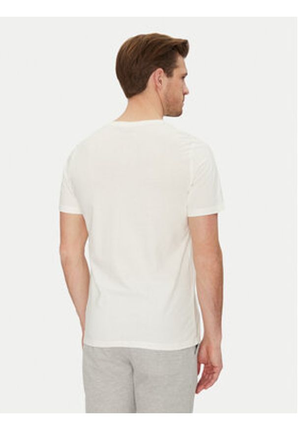 Blend T-Shirt 20717764 Biały Regular Fit. Kolor: biały. Materiał: bawełna