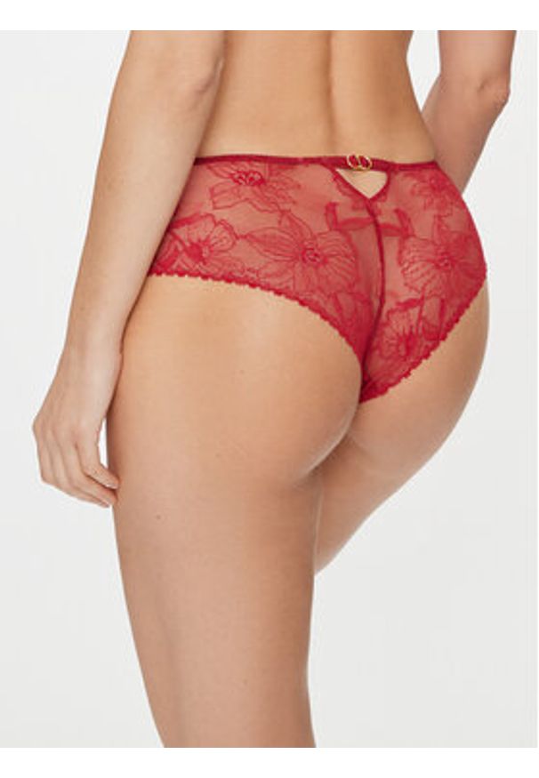 Chantelle Figi klasyczne C21U40 Czerwony. Kolor: czerwony. Materiał: syntetyk