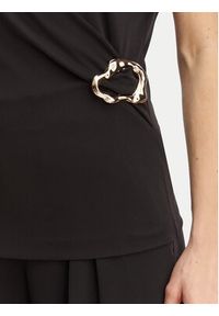 Rinascimento Bluzka CFC0128664003 Czarny Regular Fit. Kolor: czarny. Materiał: syntetyk #2