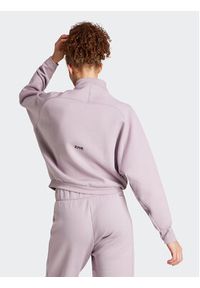 Adidas - adidas Bluza Z.N.E. IS3899 Fioletowy Loose Fit. Kolor: fioletowy. Materiał: bawełna #4