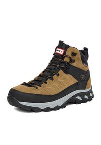 Hunter Trekkingi CEO-H8-352 Brązowy. Kolor: brązowy. Materiał: skóra, zamsz. Sport: turystyka piesza #5
