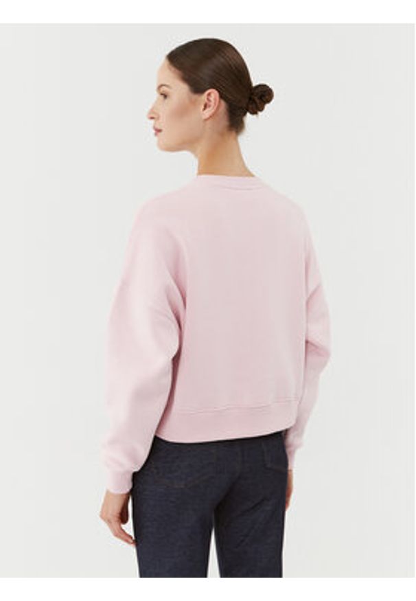 Guess Bluza W3BQ11 K9Z21 Różowy Regular Fit. Kolor: różowy. Materiał: bawełna, syntetyk
