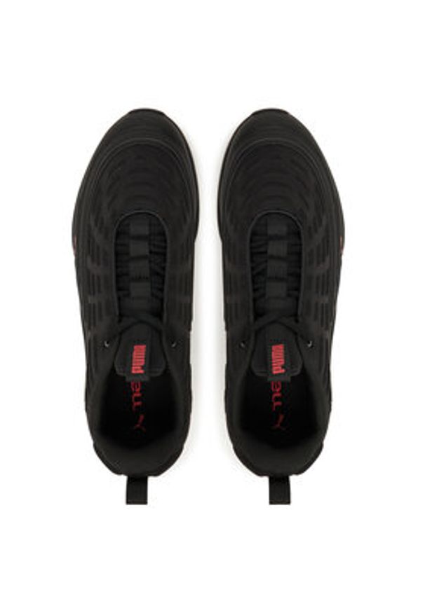 Puma Sneakersy Meza 312044 08 Czarny. Kolor: czarny. Materiał: materiał
