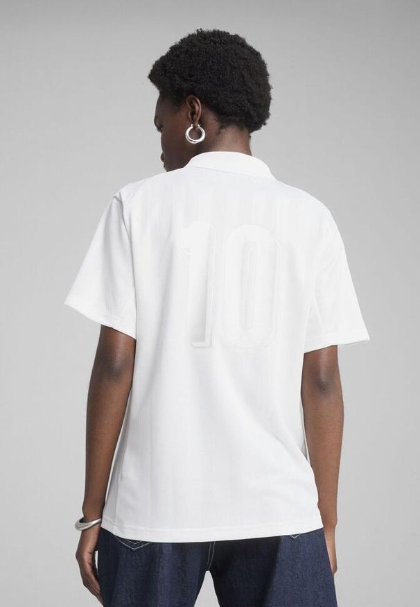Puma - Damska koszulka Jer-She inspirowana piłką nożną PUMA White. Kolor: biały