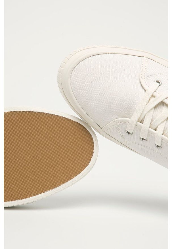 TOMMY HILFIGER - Tommy Hilfiger - Trampki. Zapięcie: sznurówki. Kolor: biały. Materiał: guma