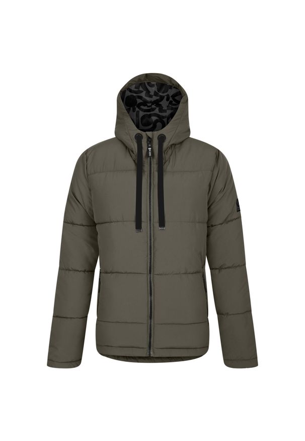 DARE 2B - Kurtka Ocieplana Damska Society. Kolor: beżowy, zielony. Materiał: puch. Sport: turystyka piesza