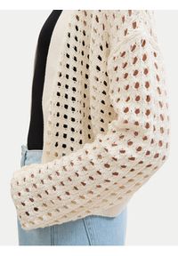 Tom Tailor Denim Kardigan 1040756 Beżowy Relaxed Fit. Kolor: beżowy. Materiał: bawełna #3