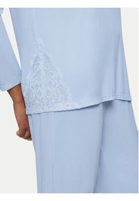 Triumph Piżama Timeless Sensuality 10221061 Błękitny Regular Fit. Kolor: niebieski #2