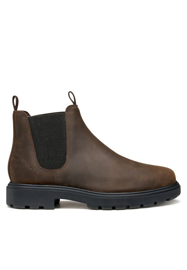 Sztyblety Geox. Kolor: brązowy