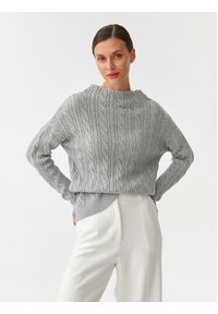 Tatuum Sweter Wenwena T2320.091 Szary Oversize. Kolor: szary. Materiał: wiskoza #3