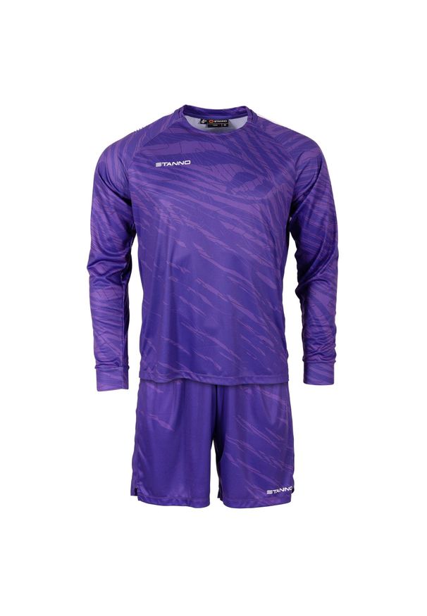 STANNO - Zestaw koszulek bramkarskich Stanno Trick. Kolor: wielokolorowy, niebieski, fioletowy. Sport: piłka nożna