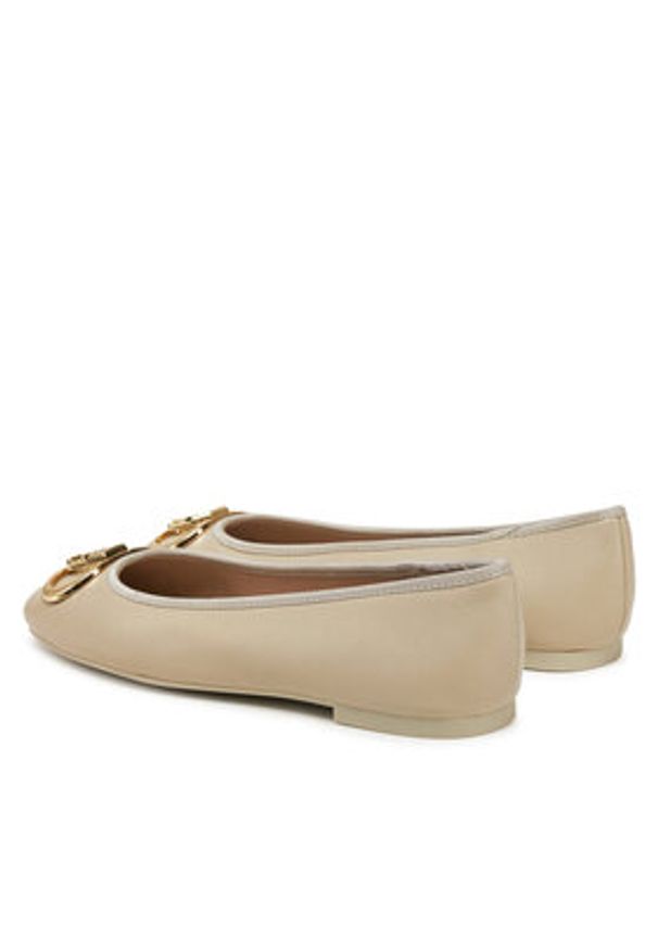 Liu Jo Baleriny Dafne 04 SA5033 PX460 Biały. Kolor: biały. Materiał: skóra