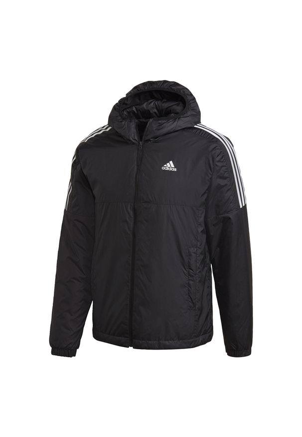 Adidas - Essentials Insulated Hooded Jacket. Kolor: czarny