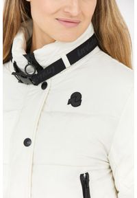 Invicta - INVICTA Kremowa puchowa kurtka damska Isidore, Rozmiar L. Kolor: biały. Materiał: puch #2