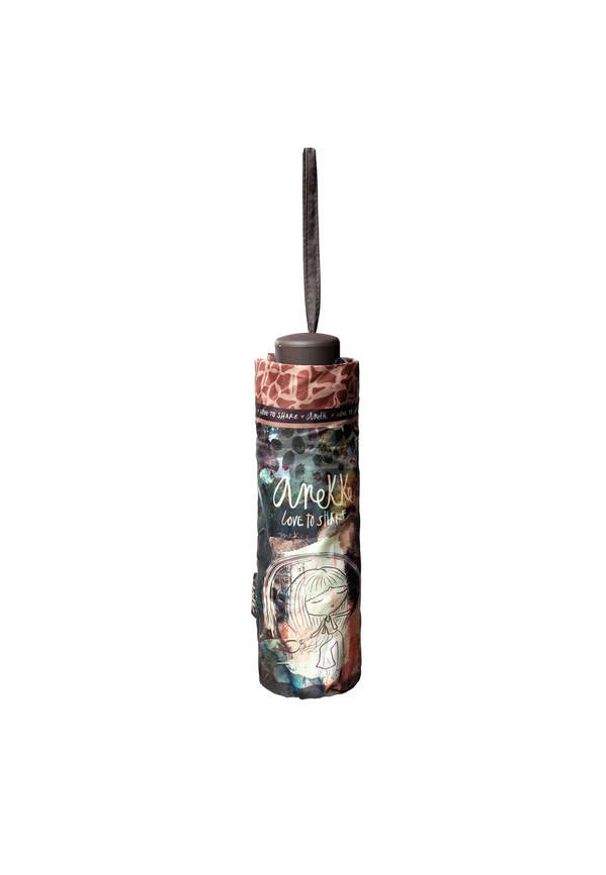 Kolorowy Stylowy Parasol Damski Anekke. Materiał: materiał. Wzór: kolorowy