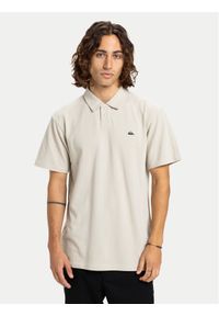 Quiksilver Polo Mw Pique Polo EQYKT04392 Beżowy Regular Fit. Typ kołnierza: polo. Kolor: beżowy. Materiał: bawełna #1