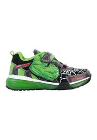 Tenisówki Geox Model J Bayonyc Boy B Kolor Zielony. Kolor: czarny. Materiał: tkanina