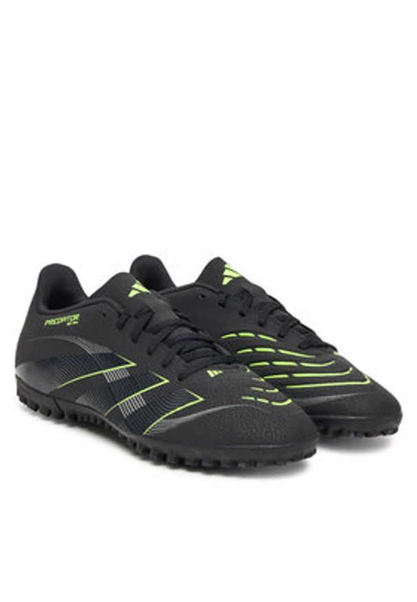 Adidas - adidas Buty do piłki nożnej Predator Club JH8852 Czarny. Kolor: czarny. Materiał: skóra