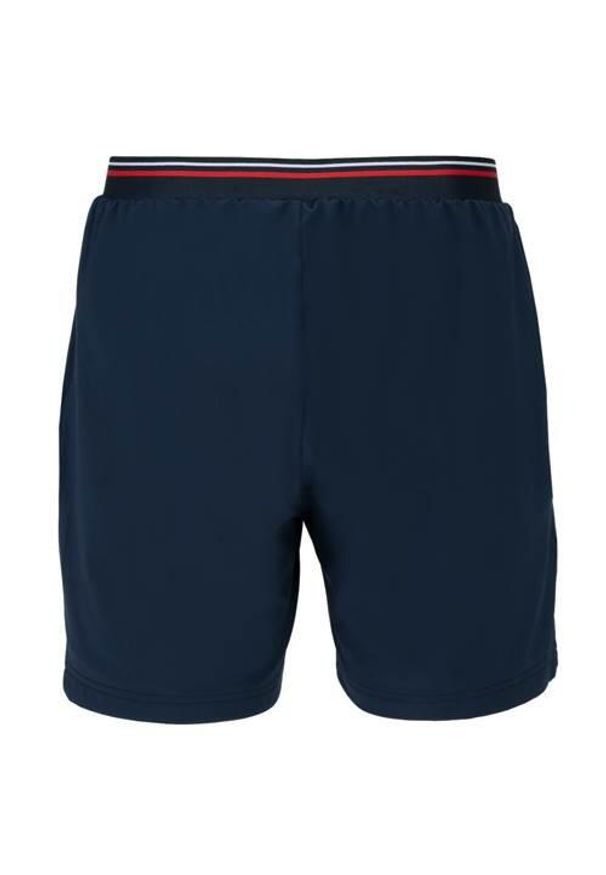 Spodnie sportowe męskie Fila Short Stephan. Kolor: niebieski. Materiał: syntetyk, materiał. Długość: krótkie