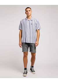 Lee - LEE RIDER SHORT MĘSKIE SZORTY KRÓKIE SPODENKI JEANSOWE WASHED GREY 112349328 L73F015973. Materiał: jeans #4