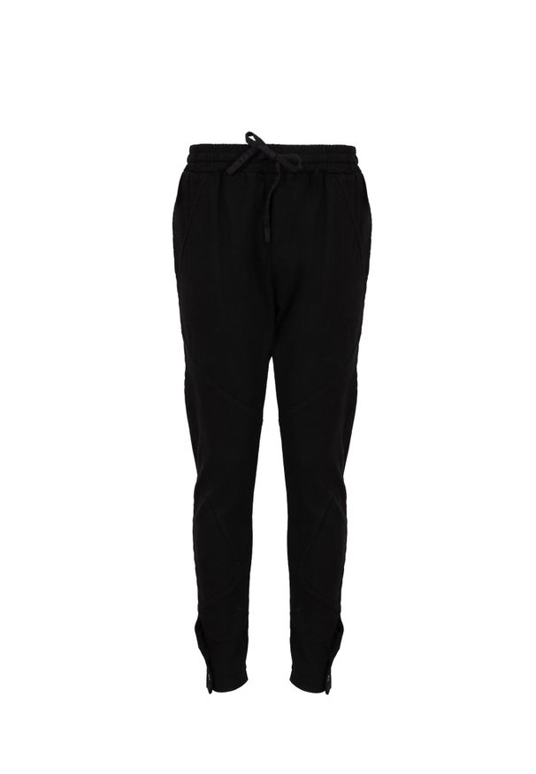 La Haine Inside Us Spodnie | LM 145 | Mężczyzna | Czarny. Okazja: na co dzień. Kolor: czarny. Materiał: bawełna, elastan. Styl: elegancki, casual
