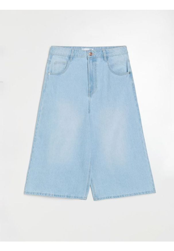Sinsay - Jorts - niebieski. Kolor: niebieski