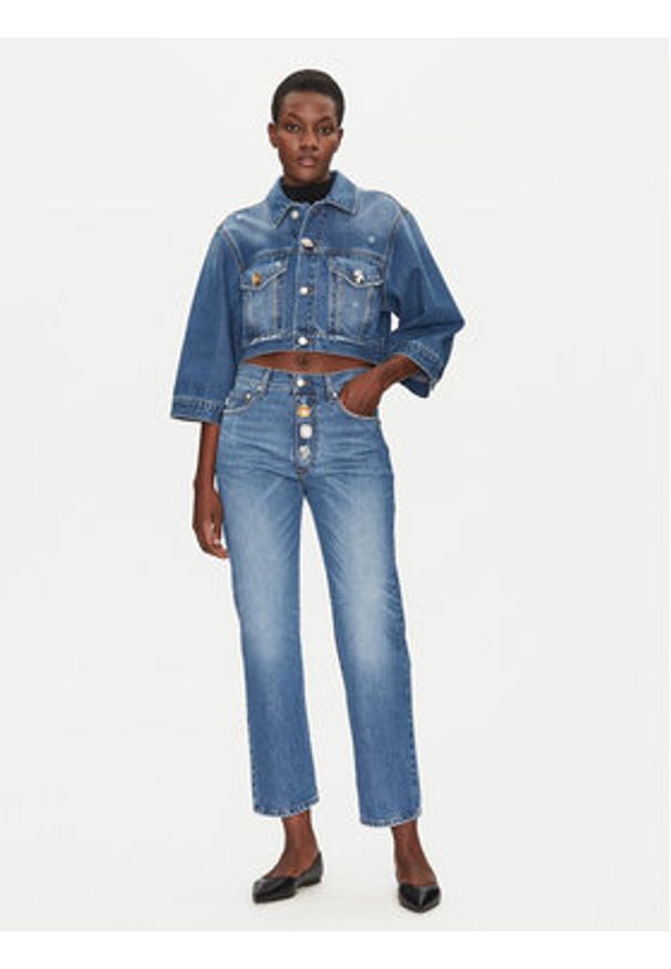 ViCOLO Jeansy DD5214 Niebieski Regular Fit. Kolor: niebieski