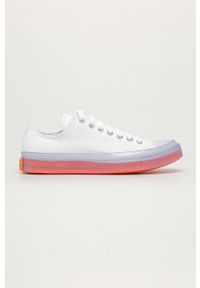 Converse - Tenisówki. Nosek buta: okrągły. Zapięcie: sznurówki. Kolor: biały. Materiał: syntetyk, materiał, guma. Szerokość cholewki: normalna #1