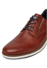 Rieker Półbuty 11303-24 Brązowy. Kolor: brązowy. Materiał: skóra #4