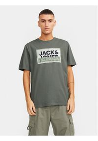 Jack & Jones - Jack&Jones Komplet 3 t-shirtów Logan 12260780 Kolorowy Standard Fit. Materiał: bawełna. Wzór: kolorowy #10