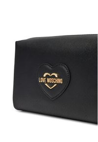 Love Moschino - LOVE MOSCHINO Kosmetyczka JC5306PP0LKL0000 Czarny. Kolor: czarny. Materiał: skóra #3