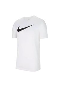 Nike - Męska Koszulka Z Logo Park DriFIT. Kolor: biały