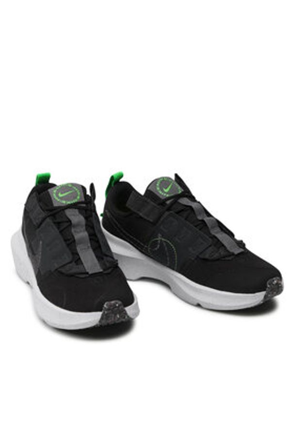 Nike Sneakersy Crater Impact (Gs) DB3551 001 Czarny. Kolor: czarny. Materiał: materiał