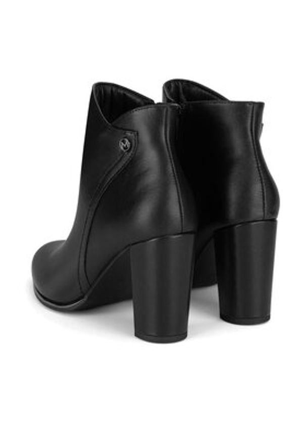MEXX Botki MX/007C-WYL Czarny. Kolor: czarny. Materiał: skóra