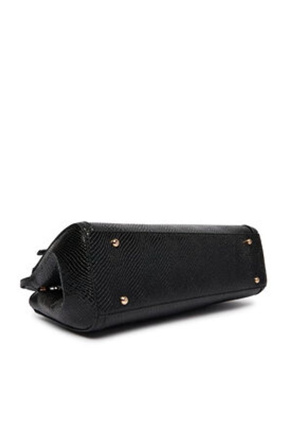 Guess Torebka Dovie HWKG99 09080 Czarny. Kolor: czarny. Materiał: skórzane