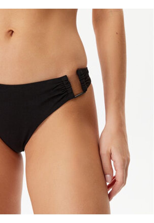 Calvin Klein Swimwear Dół od bikini KW0KW02811 Czarny. Kolor: czarny. Materiał: syntetyk