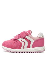 Geox Sneakersy B Alben Girl B453ZA 02214 C8006 S Różowy. Kolor: różowy