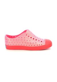 Native Shoes - Buty miejskie dziecięce NATIVE JEFFERSON BLING JUNIOR. Kolor: różowy. Sport: turystyka piesza