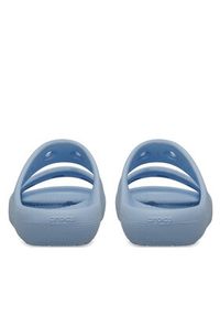 Crocs Klapki Classic Sandal v2 K 209421 Błękitny. Kolor: niebieski