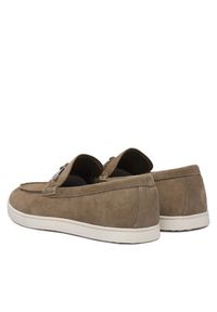 Guess Mokasyny FMJHEA SUE14 Khaki. Kolor: brązowy. Materiał: skóra, zamsz #4