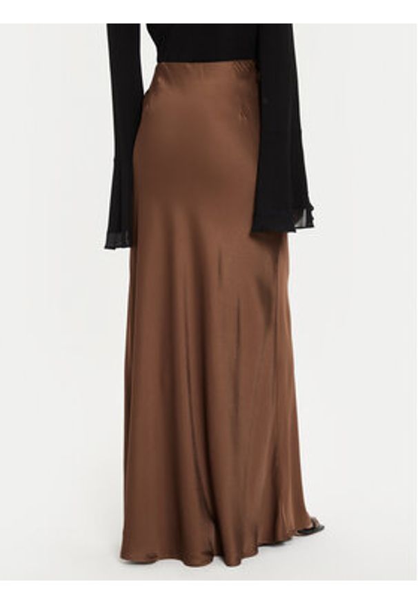 GESTUZ - Gestuz Spódnica maxi Lidaya 10909290 Brązowy Regular Fit. Kolor: brązowy. Materiał: wiskoza