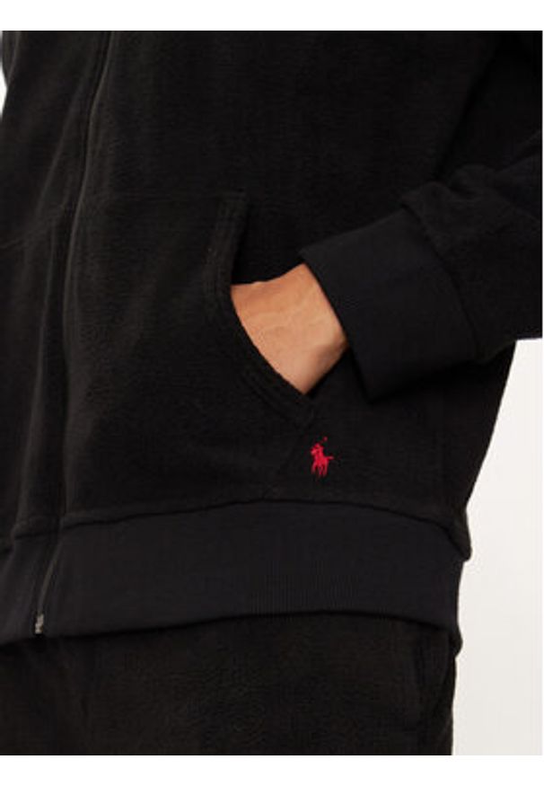 Polo Ralph Lauren Polar 714950620003 Czarny Regular Fit. Typ kołnierza: polo. Kolor: czarny. Materiał: bawełna, syntetyk