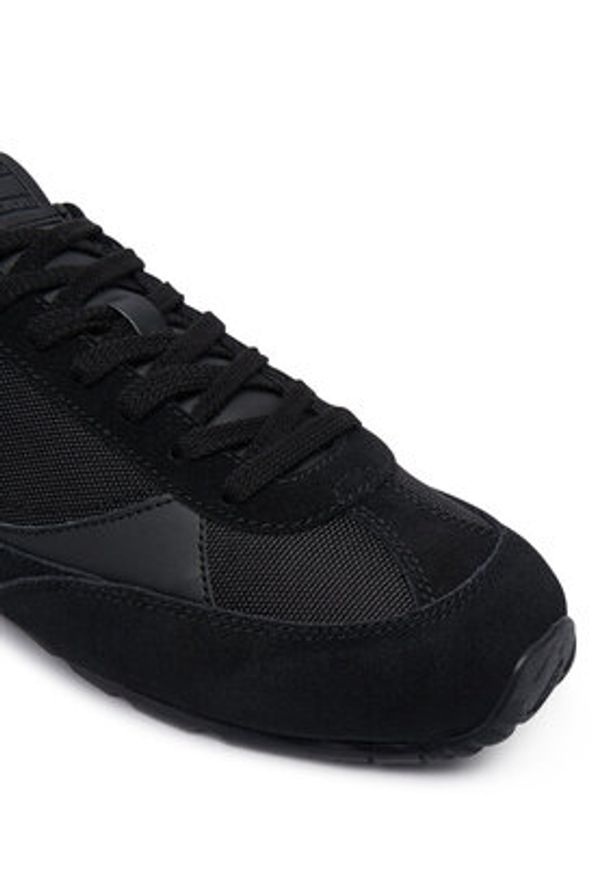 Tommy Jeans Sneakersy EM0EM01718 Czarny. Kolor: czarny. Materiał: skóra, zamsz
