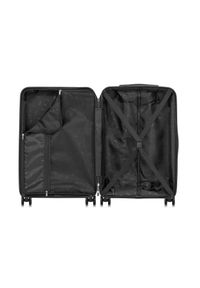 Ochnik - Komplet walizek na kółkach 19"/24"/28". Kolor: czarny. Materiał: materiał, poliester, guma #5