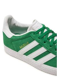 Adidas - adidas Sneakersy Gazelle IH9910 Zielony. Kolor: zielony. Materiał: zamsz, skóra. Model: Adidas Gazelle #8