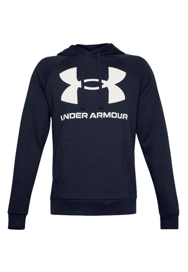 Under Armour - Męska Bluza Polarowa Rival. Kolor: niebieski. Materiał: polar