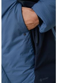 adidas TERREX kurtka sportowa puchowa Myshelter kolor niebieski. Kolor: niebieski. Materiał: puch. Sezon: zima #7